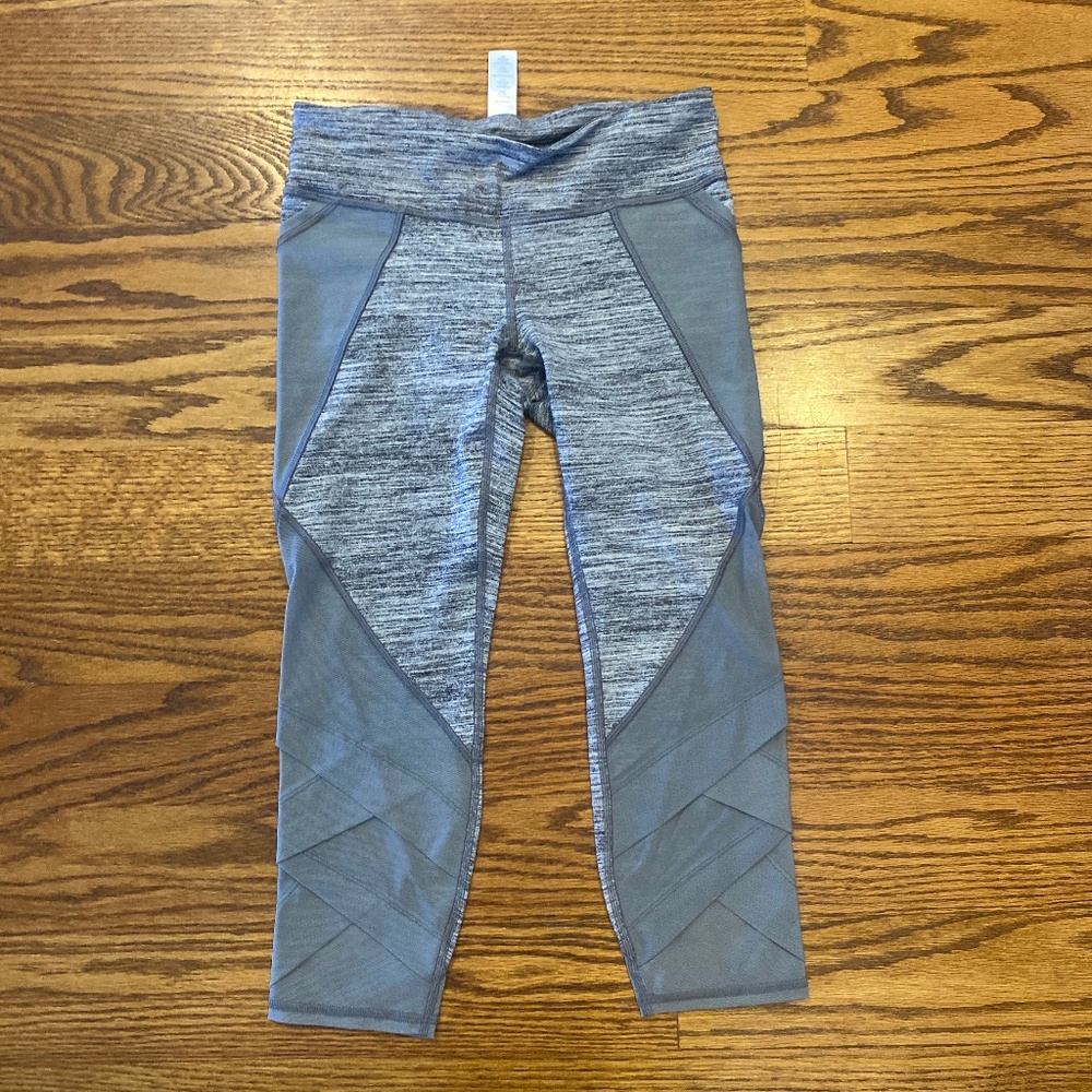 Lululemon/ivivva grey leggings.